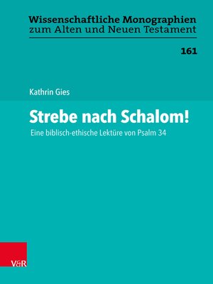 cover image of Strebe nach Schalom!